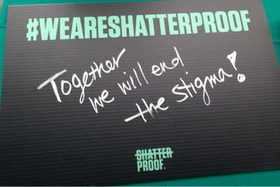 Together we will end the stigma