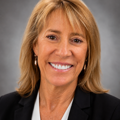 woman smiling