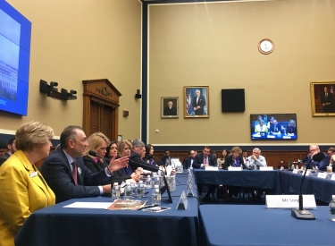 Gary Mendell testifying at the House Energy & Commerce Committee