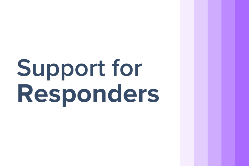 Support for Responders