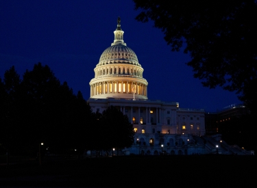 Congress at night
